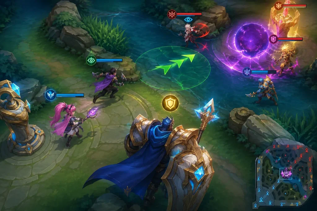 Как правильно играть за роумера в Mobile Legends: вижен, инициация и защита керри